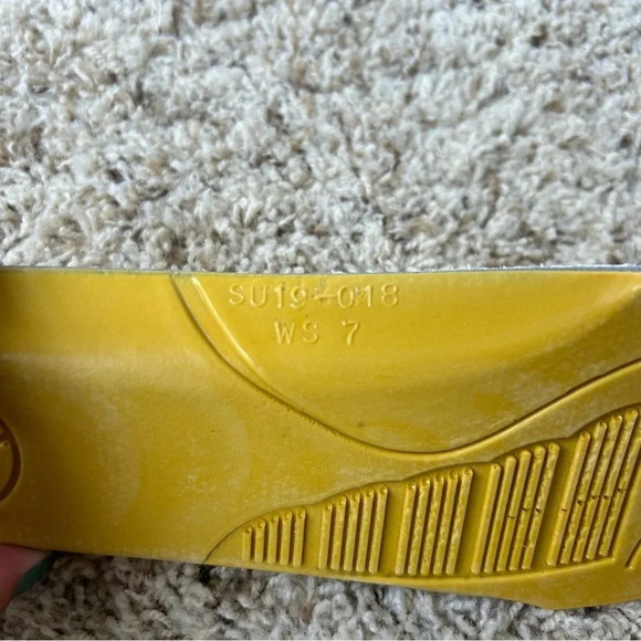 Madewell Sidewalk Low-Top Sneakers in Iridescent Leather Size 7 - Picture 10 of 12